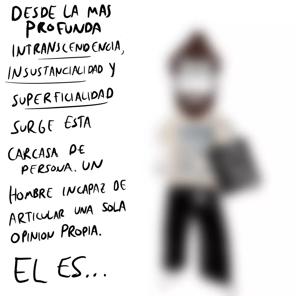 el hombre con personalidad prestada